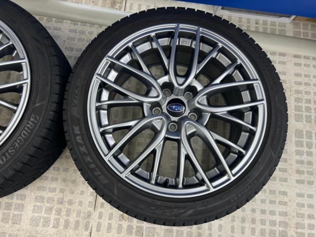 スバル純正(SUBARU)  SUBARU WRX S4/VAG 純正OP 18インチホイール  + BRIDGESTONE(ブリヂストン) BRIDGESTONE BLIZZAK VRX3