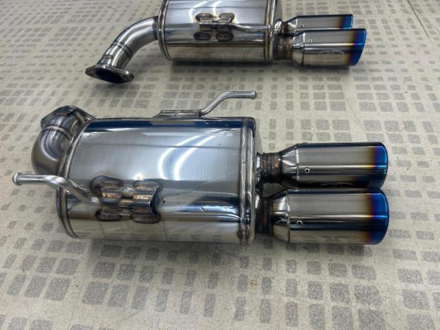 【WRX STI/VAB/WRX S4/VAG】GANADOR Vertex sports P.B.S搭載 ブルーテール マフラー