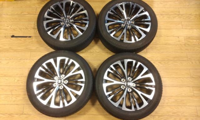 トヨタ ヤリスクロスZ 純正ホイール＋ DUNLOP ENASAVE EC300+