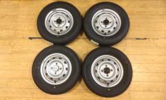 BRIDGESTONE JECT スチールホイール + BRIDGESTONE K370