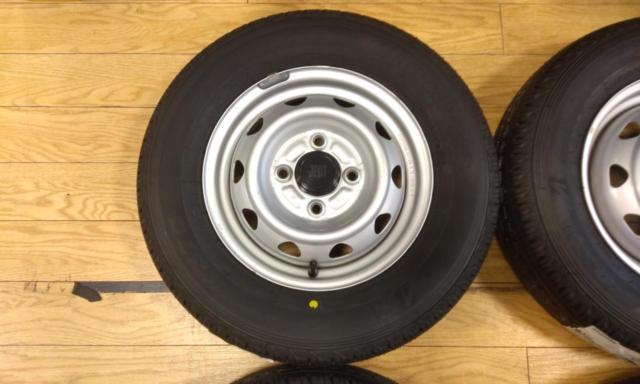 BRIDGESTONE JECT スチールホイール + BRIDGESTONE K370