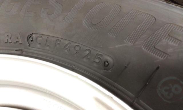 BRIDGESTONE JECT スチールホイール + BRIDGESTONE K370