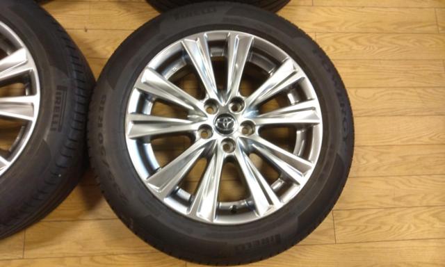 TOYOTA 30系アルファード タイプゴールド前期純正ホイール + PIRELLI POWERGY