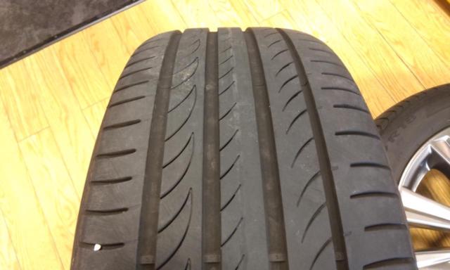 TOYOTA 30系アルファード タイプゴールド前期純正ホイール + PIRELLI POWERGY