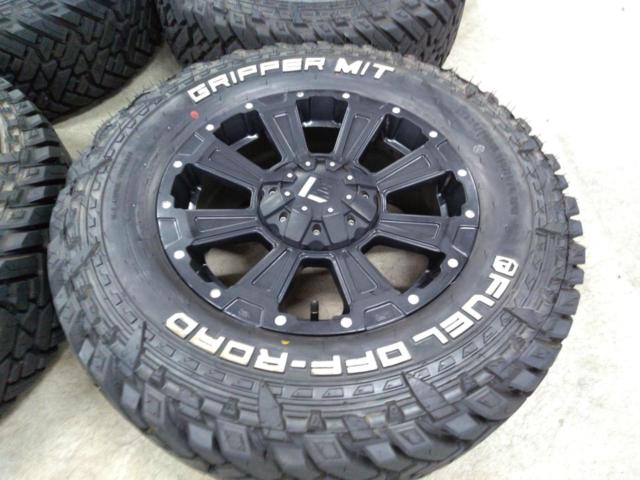 FUELOFFROAD GRIPER M/T OFFBEAT LEXXEL DeathRock + FUELOFFROAD GRIPPER M/T