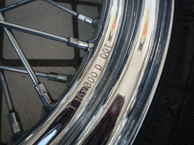 【HarleyDavidson】純正フロントホイール  ヘリテイジ フロント