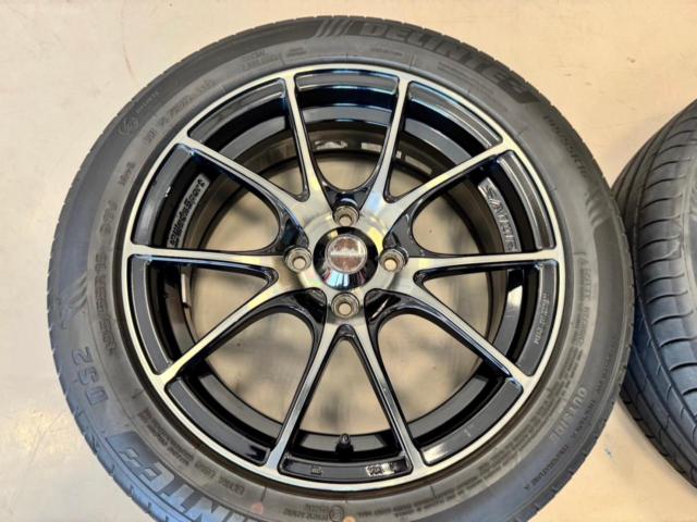 WedsSport SPORT SA-10R+DELINTE DS2【フィット(GE系/GK系/GR系)/ノート(E12系)/スイフト(ZC系/ZD系)/アクア(NHP10系)/デミオ】