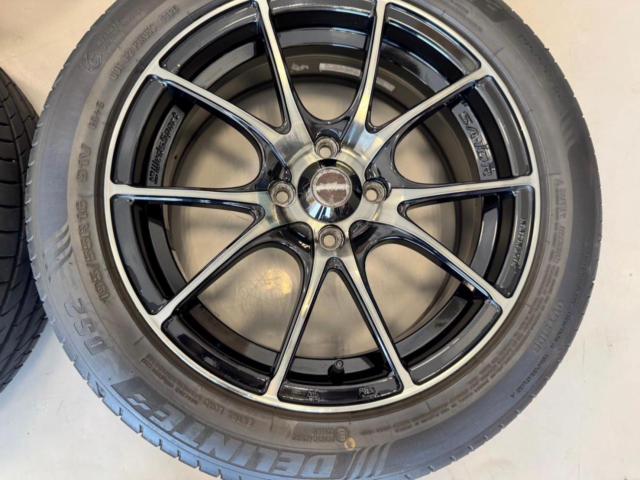 WedsSport SPORT SA-10R+DELINTE DS2【フィット(GE系/GK系/GR系)/ノート(E12系)/スイフト(ZC系/ZD系)/アクア(NHP10系)/デミオ】