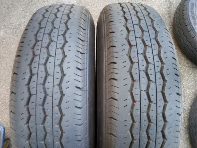 8【トヨタ純正】 ハイエース 200系 9型 ワイド純正スチール+【BRIDGESTONE】ECOPIa RD613