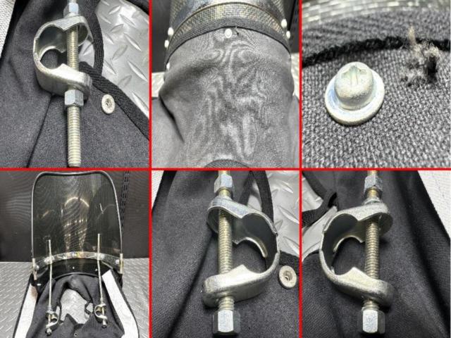 旭風防 af メッシュ入り風防/ウインドシールド