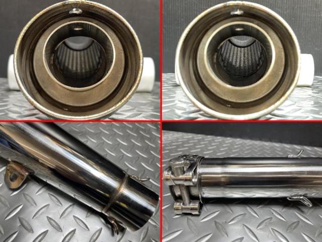 LCI PARTS GPステンレス スリップオンマフラー ホンダ CB400SF NC42
