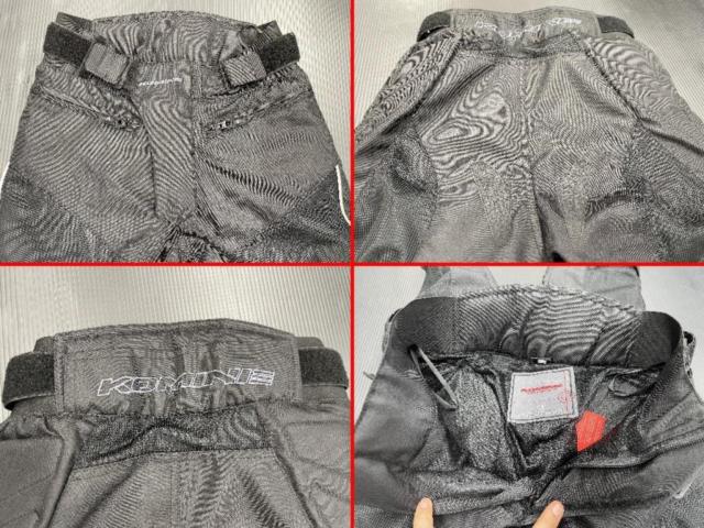 【KOMINE】 07-700 PK-700 プロテクトライディングメッシュパンツ ビランシア サイズ:XS