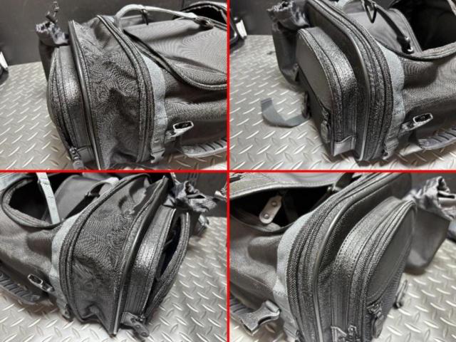 【MOTO FIZZ】 MFK-100ミニフィールドシートバッグ 19L～27L ブラック