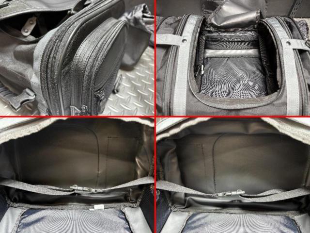 【MOTO FIZZ】 MFK-100ミニフィールドシートバッグ 19L～27L ブラック