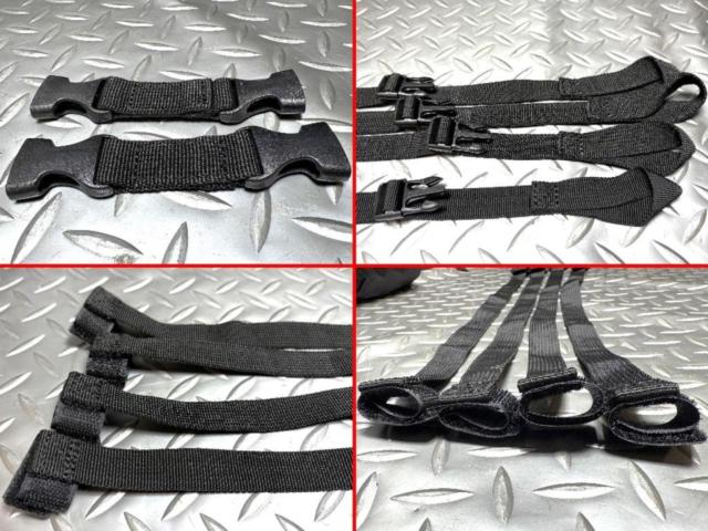 【MOTO FIZZ】 MFK-100ミニフィールドシートバッグ 19L～27L ブラック