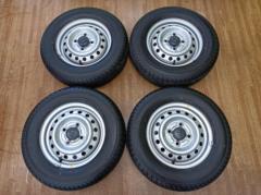 スズキ キャリイ純正スチール+YOKOHAMA SUPER VAN355 80/78N LT