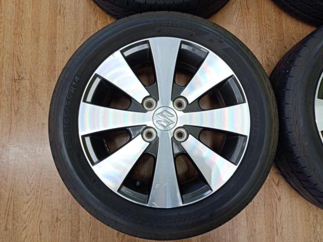 スズキ MH21ワゴンRスティングレー純正+BRIDGESTONE NEXTRY 72Y