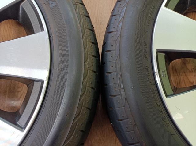 スズキ MH21ワゴンRスティングレー純正+BRIDGESTONE NEXTRY 72Y