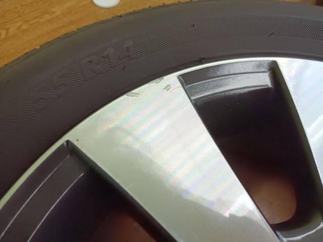 スズキ MH21ワゴンRスティングレー純正+BRIDGESTONE NEXTRY 72Y