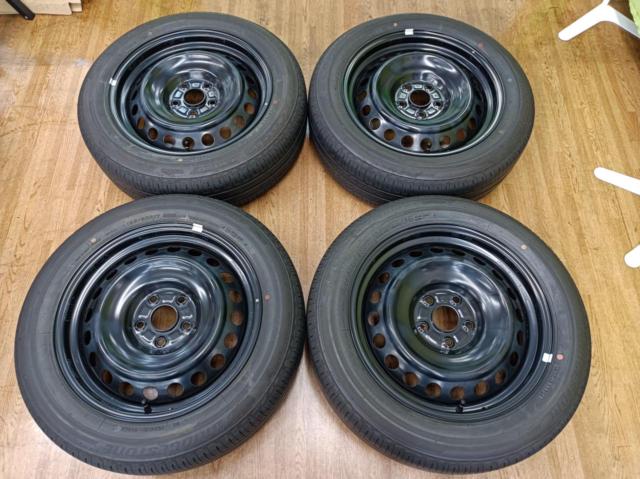 トヨタ 60系プリウス純正スチールホイール + RIDGESTONE ECOPIA EP150 90H