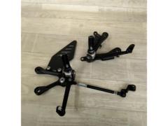 KAWASAKI ZX-6R 純正ステップセット + Valter Moto Components マルチステップバー