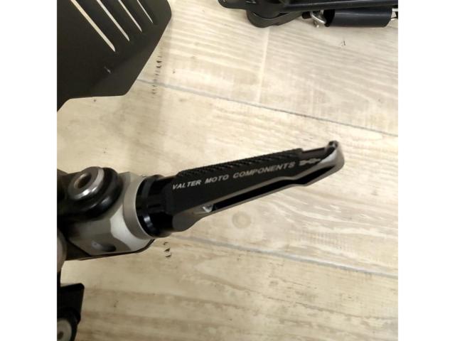 KAWASAKI ZX-6R 純正ステップセット + Valter Moto Components マルチステップバー