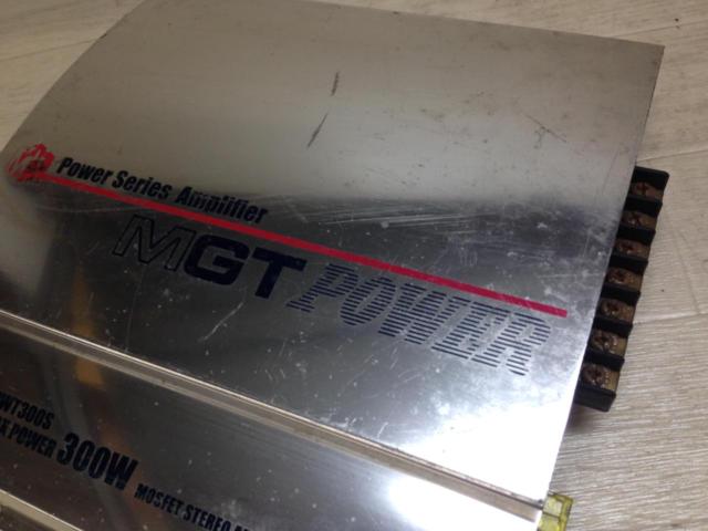 MGT-POWER PWT-300S ※2chアンプ