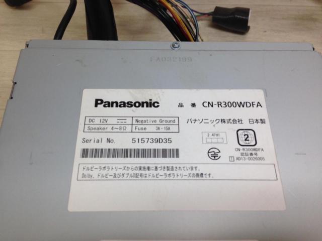 スバル純正OP CN-R300WDFA(Panasonic製)