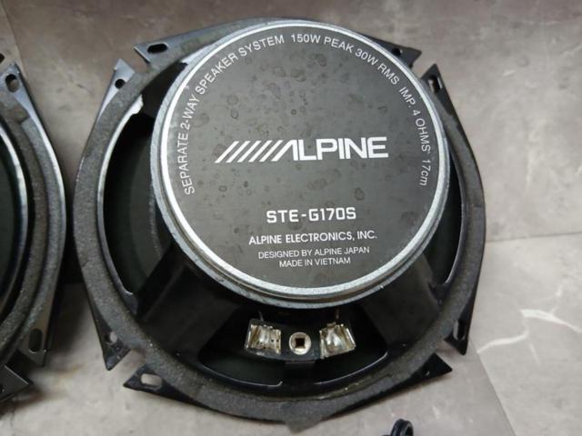 ALPINE  セパレートスピーカー STE-G170S