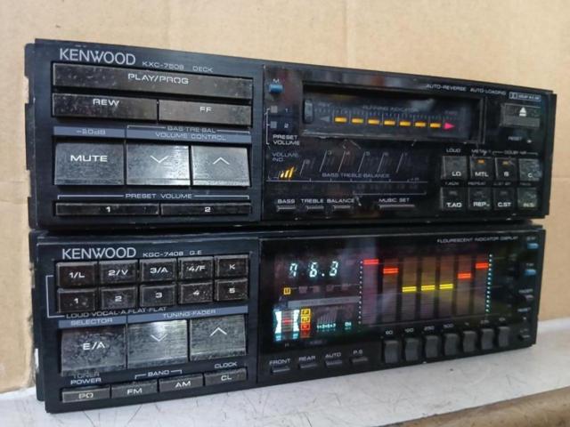 KENWOOD KGC-7408 KXC-7508 アンプレスカセットデッキ