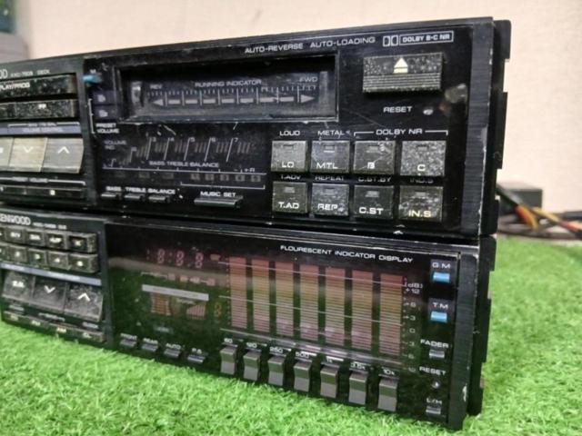 KENWOOD KGC-7408 KXC-7508 アンプレスカセットデッキ