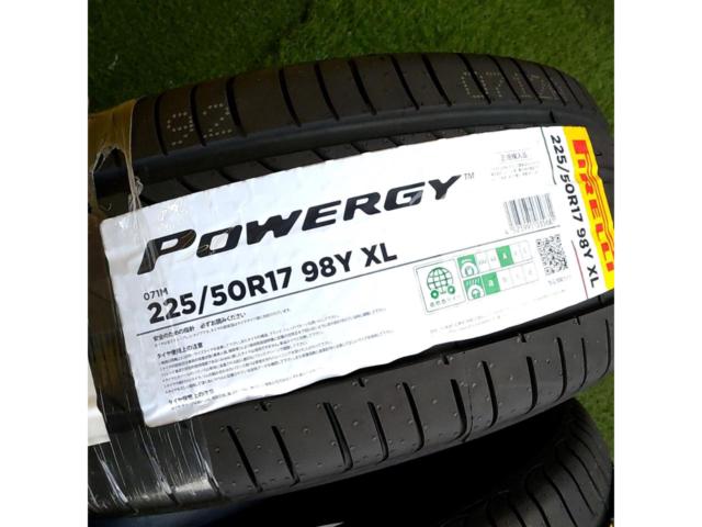 未使用品】【タイヤのみ2本】PIRELLI POWERGY【225/50R17】 | 未使用 