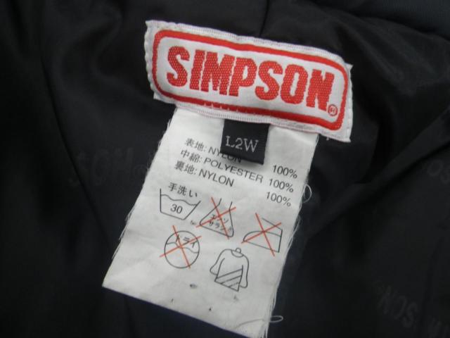 SIMPSON サイドオープン オーバーパンツ Z07332
