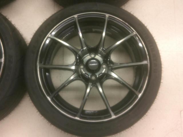 weds WedsSport SPORT SA-10R + SHIBATIREシバタイヤ) R23 280 195/45-17 4本セット Z07371