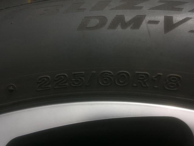 BRIDGESTONE BALMINUM TR10 + BRIDGESTONE BLIZZAK DM-V3 225/60-18 Z07437