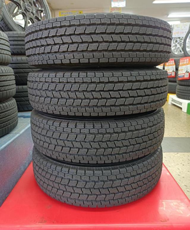 SUZUKI DA17V エブリィバン 純正 スチール+YOKOHAMA iceGUARD iG91 80/78N LT
