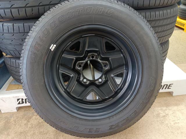 SUZUKI  JB64W ジムニー 純正 スチール+BRIDGESTONE DUELER H/T 684Ⅱ 91S 【1本】