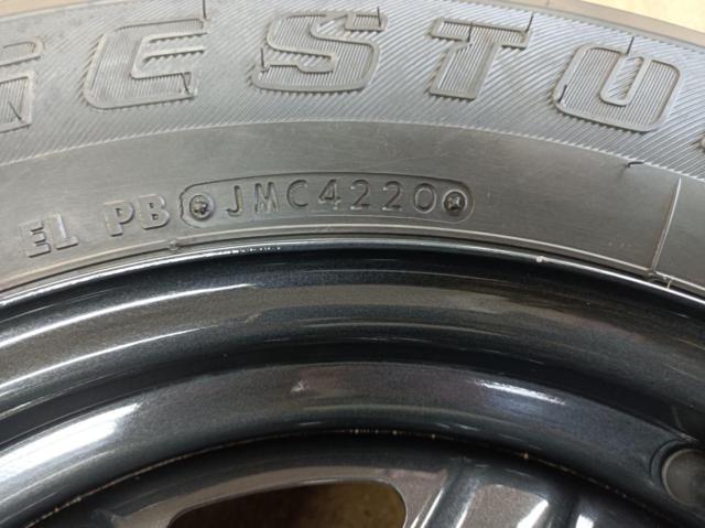 SUZUKI  JB64W ジムニー 純正 スチール+BRIDGESTONE DUELER H/T 684Ⅱ 91S 【1本】