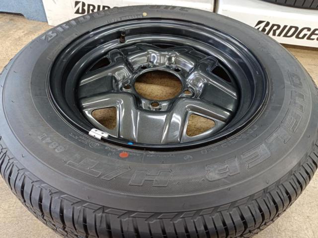SUZUKI  JB64W ジムニー 純正 スチール+BRIDGESTONE DUELER H/T 684Ⅱ91S 【納車外し1本】