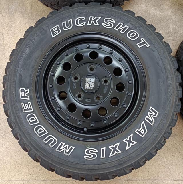 XTREME-J RUGGED + MAXXIS MUDDER BUCKSHOT 106/104R 8PR