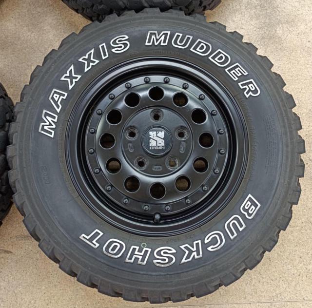 XTREME-J RUGGED + MAXXIS MUDDER BUCKSHOT 106/104R 8PR