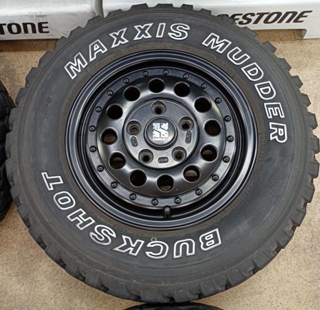 XTREME-J RUGGED + MAXXIS MUDDER BUCKSHOT 106/104R 8PR