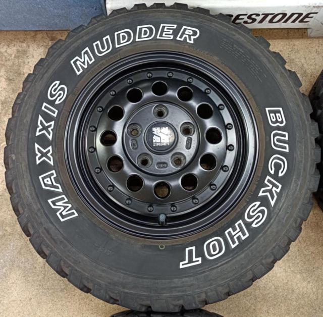 XTREME-J RUGGED + MAXXIS MUDDER BUCKSHOT 106/104R 8PR