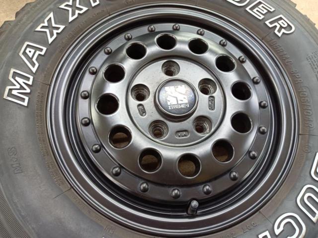 XTREME-J RUGGED + MAXXIS MUDDER BUCKSHOT 106/104R 8PR