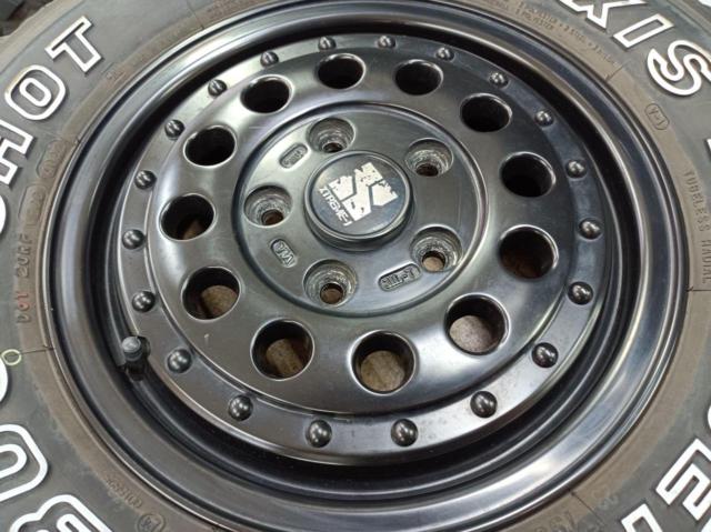 XTREME-J RUGGED + MAXXIS MUDDER BUCKSHOT 106/104R 8PR
