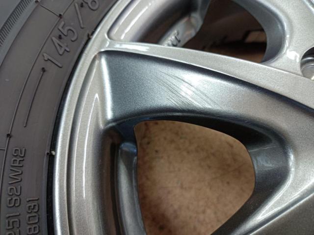 AUTOBACS LEBEN BX 8スポーク + YOKOHAMA BluEarth-Van RY55 80/78N LT