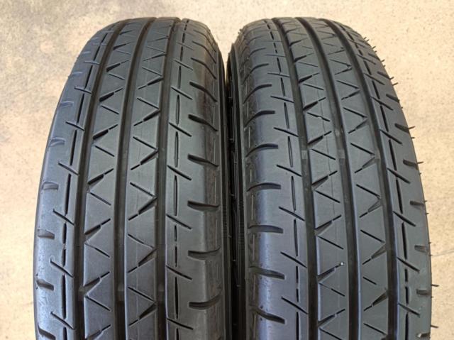 AUTOBACS LEBEN BX 8スポーク + YOKOHAMA BluEarth-Van RY55 80/78N LT