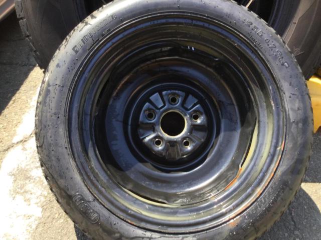 マツダ純正(MAZDA)  FC3S 応急タイヤ  BRIDGESTONE TRACOMPA-3 1本のみ