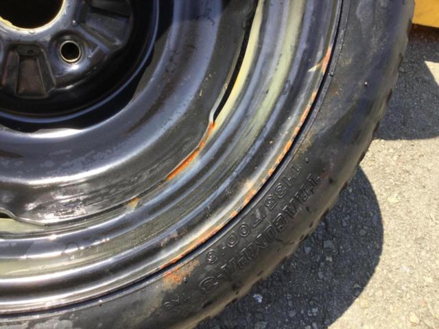 マツダ純正(MAZDA)  FC3S 応急タイヤ  BRIDGESTONE TRACOMPA-3 1本のみ