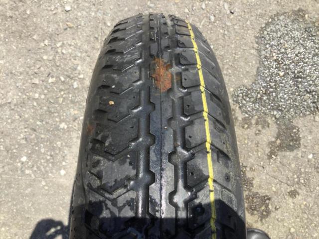 マツダ純正(MAZDA)  FC3S 応急タイヤ  BRIDGESTONE TRACOMPA-3 1本のみ